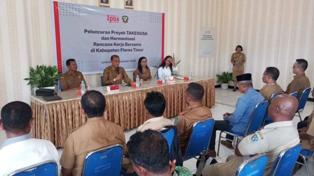 Proyek TAKENUSA Resmi Diluncurkan di Flores Timur, Dukung Pemerintah Turunkan Angka Kematian Ibu  